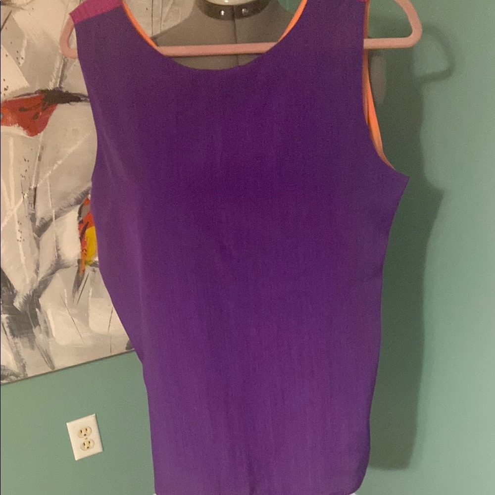 Alex Mill Purple Sleeveless Tank Top